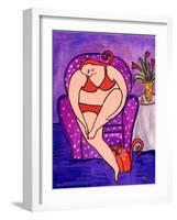 Big Diva Mani Pedi-Wyanne-Framed Giclee Print