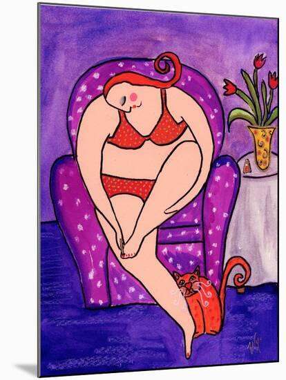 Big Diva Mani Pedi-Wyanne-Mounted Giclee Print