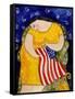 Big Diva Mending Our Flag-Wyanne-Framed Stretched Canvas