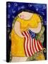 Big Diva Mending Our Flag-Wyanne-Stretched Canvas