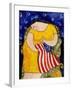 Big Diva Mending Our Flag-Wyanne-Framed Giclee Print