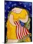 Big Diva Mending Our Flag-Wyanne-Mounted Giclee Print