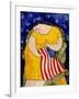 Big Diva Mending Our Flag-Wyanne-Framed Giclee Print