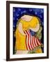 Big Diva Mending Our Flag-Wyanne-Framed Giclee Print