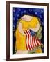 Big Diva Mending Our Flag-Wyanne-Framed Giclee Print