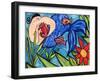 Big Diva Mermaid and Seahorse-Wyanne-Framed Giclee Print