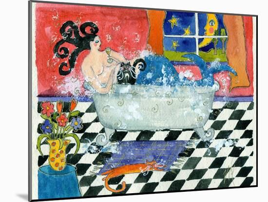 Big Diva Mermaid Bubble Bath-Wyanne-Mounted Giclee Print