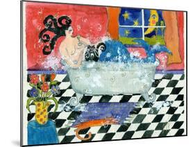 Big Diva Mermaid Bubble Bath-Wyanne-Mounted Giclee Print