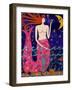 Big Diva Mermaid Making Stars-Wyanne-Framed Giclee Print
