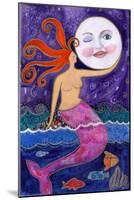 Big Diva Mermaid Moon Lover-Wyanne-Mounted Giclee Print