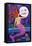 Big Diva Mermaid Moon Lover-Wyanne-Framed Stretched Canvas