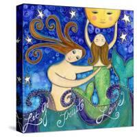 Big Diva Mermaid Mother's Love-Wyanne-Stretched Canvas