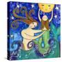 Big Diva Mermaid Mother's Love-Wyanne-Stretched Canvas