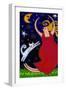 Big Diva Moonlight Goddess Dancing-Wyanne-Framed Giclee Print