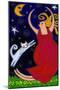 Big Diva Moonlight Goddess Dancing-Wyanne-Mounted Giclee Print