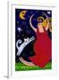 Big Diva Moonlight Goddess Dancing-Wyanne-Framed Giclee Print