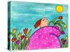 Big Diva My Tulips-Wyanne-Stretched Canvas