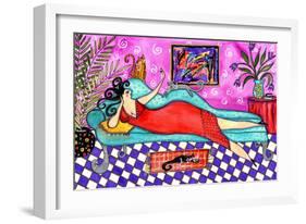 Big Diva New Diamond Ring-Wyanne-Framed Giclee Print