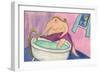 Big Diva Nude and Bath-Wyanne-Framed Giclee Print