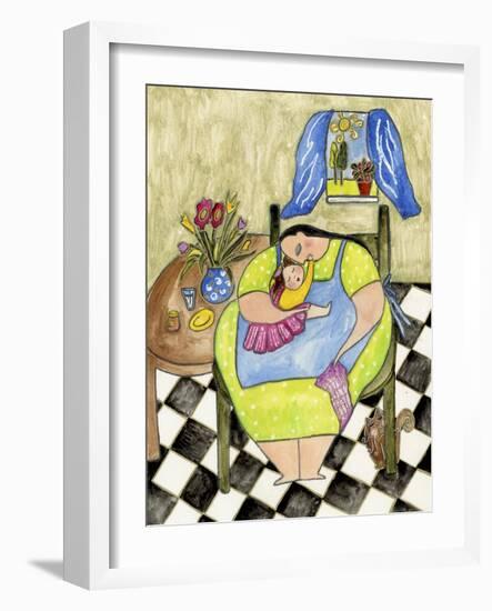 Big Diva Peanut Butter Kisses-Wyanne-Framed Giclee Print