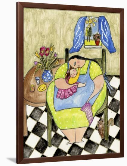 Big Diva Peanut Butter Kisses-Wyanne-Framed Giclee Print