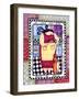 Big Diva Playing Hard to Get-Wyanne-Framed Giclee Print