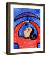 Big Diva Rainy Day-Wyanne-Framed Giclee Print