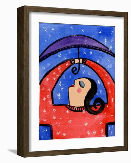 Big Diva Rainy Day-Wyanne-Framed Giclee Print