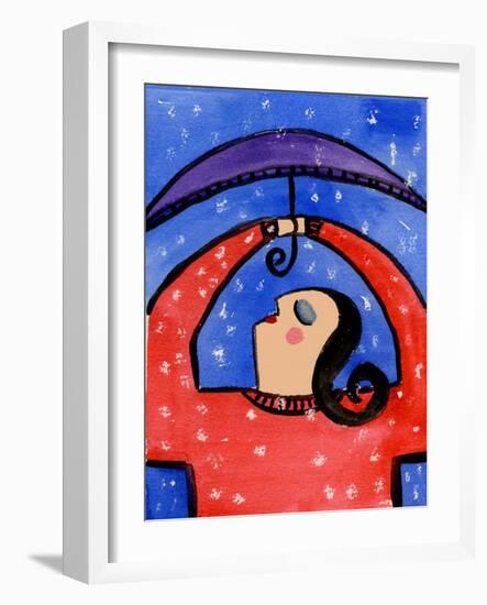 Big Diva Rainy Day-Wyanne-Framed Giclee Print