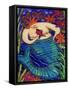 Big Diva Redhead Mermaid-Wyanne-Framed Stretched Canvas