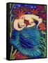 Big Diva Redhead Mermaid-Wyanne-Framed Stretched Canvas