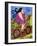 Big Diva Riding Bicycle-Wyanne-Framed Giclee Print