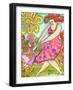 Big Diva Spinning-Wyanne-Framed Giclee Print