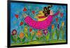 Big Diva Sprinkling Garden with Love-Wyanne-Framed Giclee Print