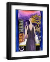 Big Diva Toast of the Town-Wyanne-Framed Giclee Print