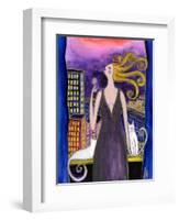 Big Diva Toast of the Town-Wyanne-Framed Giclee Print