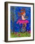 Big Diva Unicycle-Wyanne-Framed Giclee Print