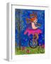 Big Diva Unicycle-Wyanne-Framed Giclee Print