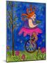 Big Diva Unicycle-Wyanne-Mounted Giclee Print