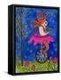 Big Diva Unicycle-Wyanne-Framed Stretched Canvas