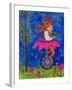 Big Diva Unicycle-Wyanne-Framed Giclee Print