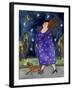 Big Diva Walking Little Dog-Wyanne-Framed Giclee Print