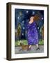 Big Diva Walking Little Dog-Wyanne-Framed Giclee Print