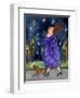 Big Diva Walking Little Dog-Wyanne-Framed Giclee Print