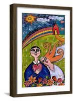 Big Diva Wedding Day-Wyanne-Framed Giclee Print