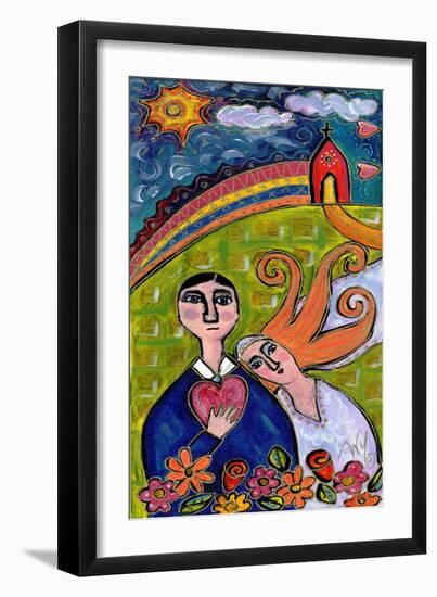 Big Diva Wedding Day-Wyanne-Framed Giclee Print