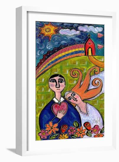 Big Diva Wedding Day-Wyanne-Framed Giclee Print