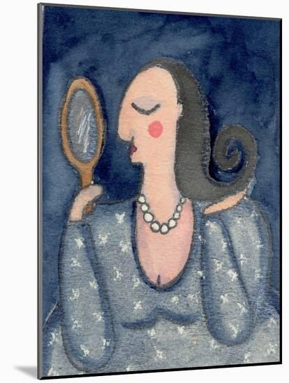 Big Diva with Mirror-Wyanne-Mounted Giclee Print