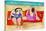 Big Divas Lounging on the Beach-Wyanne-Stretched Canvas