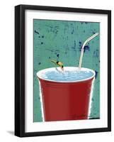 Big Drink-Anthony Freda-Framed Giclee Print